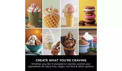 Ninja CREAMi Scoop & Swirl Soft Serve & Ice Cream Maker